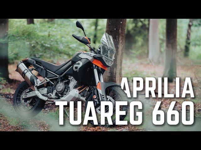 2022 Aprilia TUAREG 660 REVIEW!