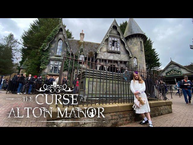 THE CURSE AT ALTON MANOR | Alton Towers Opening Day Vlog 2023