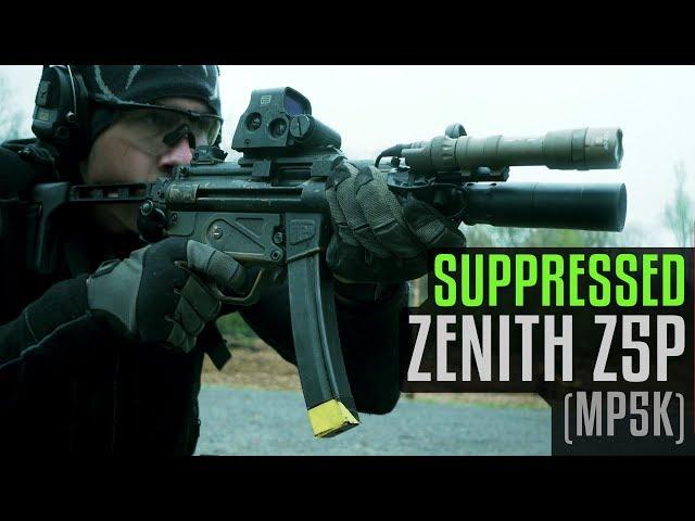 Zenith Z-5P (MP5K) + Obsidian 9 Suppressor