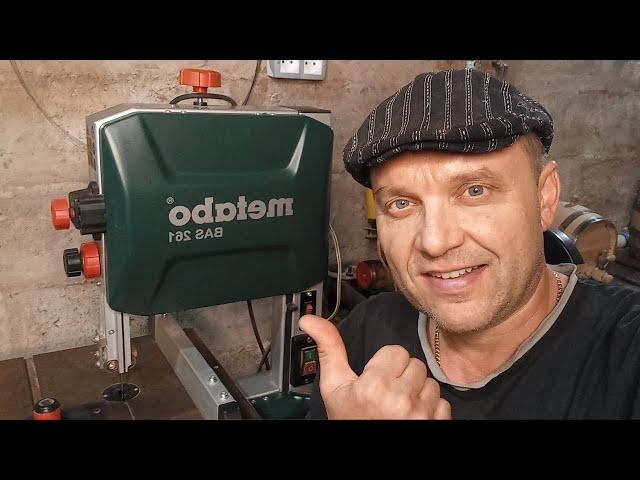 Secrets Metabo Band Saw. What's worth knowing. Best features and disadvantages of Metabo BAS 261