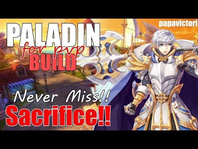 Ragnarok Mobile : Paladin Sacrifice PVP Build