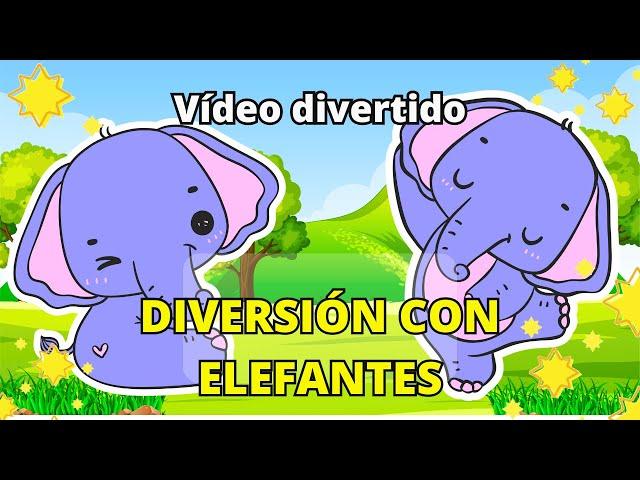 JUEGOS y DIVERSIÓN con ELEFANTES | Canta con Pibbie #cancionesinfantiles #DibujosAnimados