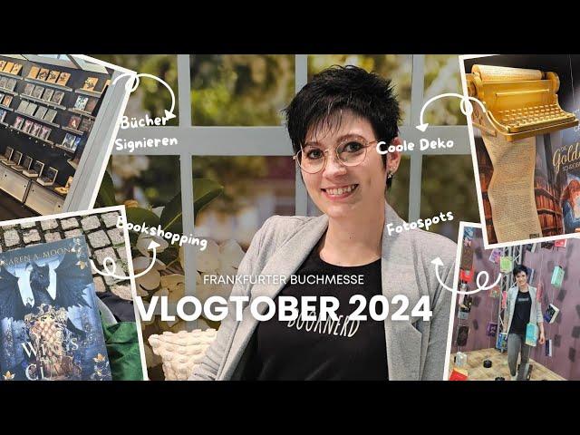 Frankfurter Buchmesse Tag 1 ️|  VLOGTOBER 2024