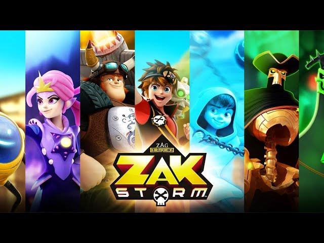 ZAK STORM ️ Rencontre l'équipage - Compilation ️