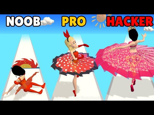 NOOB vs PRO vs HACKER in Battle Ballet