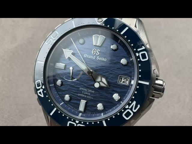 Grand Seiko Evolution 9 Spring Drive Diver (SLGA023) Grand Seiko Watch Review