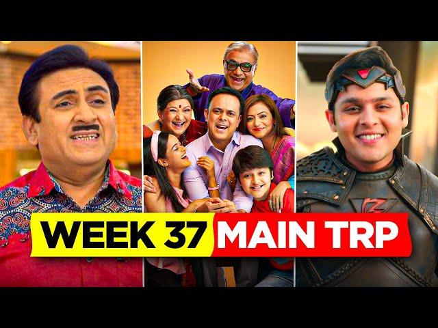 Sab TV Week 37 TRP - Sony Sab Week 37 Main TRP