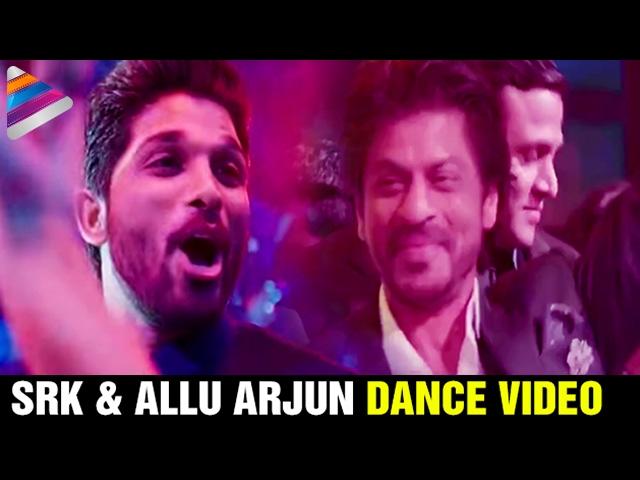 Shah Rukh Khan and Allu Arjun Dance Video | T Subbarami Reddy Grand Son Keshav Sangeet | SRK