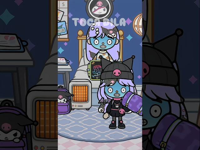 Cold night kuromi family ️ #tocaboca #tocalifeworld #fyp #shorts