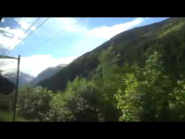 Lugano - Gotthard T. - Zurich Train Ride (SWITZERLAND)