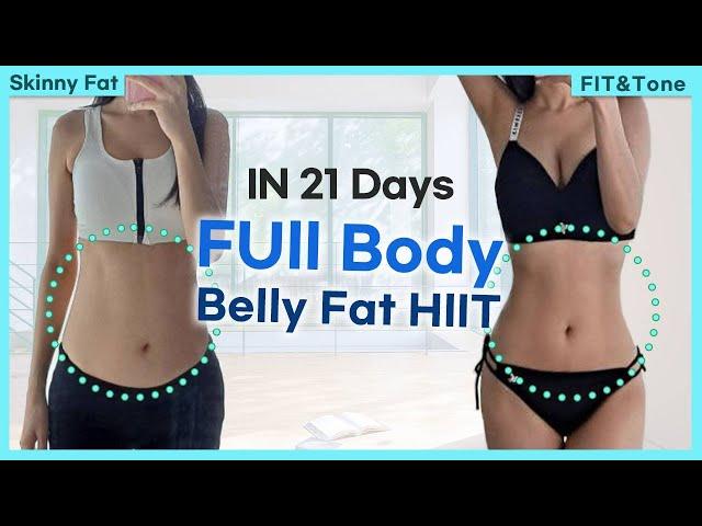 10 MIN FULL BODY BURN + BELLY FAT HIIT AT HOME WORKOUT/No Equipment / K-POP BODY SHAPE_Shirlyn Kim