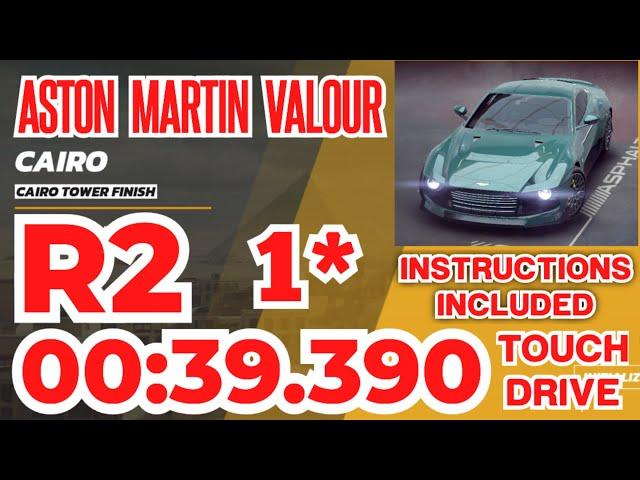 Asphalt UNITE - ASTON MARTIN VALOUR Grand Prix Round 2 | 1⭐ Touchdrive | Cairo Tower Finish