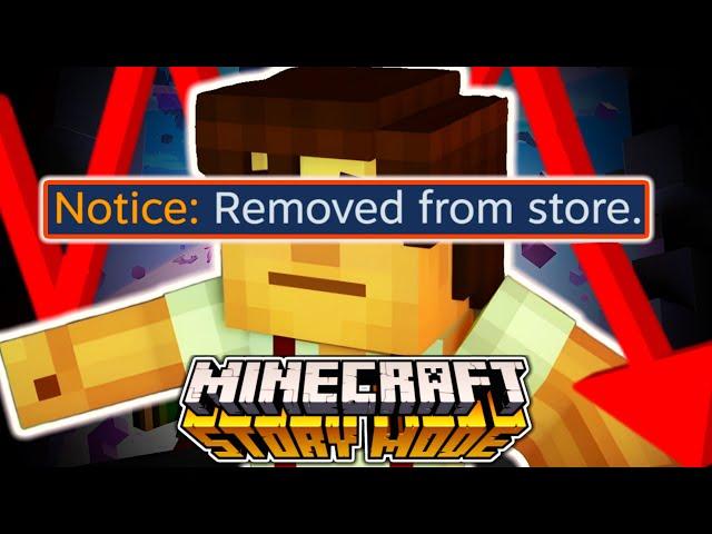 Why Minecraft Story Mode was REMOVED from the Internet...