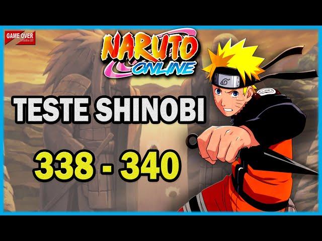 Naruto Online - Teste Shinobi - Andar 338 - 340