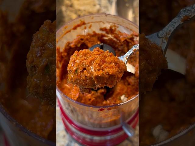 Thai curry paste from scratch 