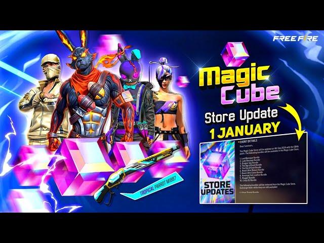 Magic Cube Store Update| 1 January Next Magic Cube Bundle | Free Fire New Event | Ff New Event