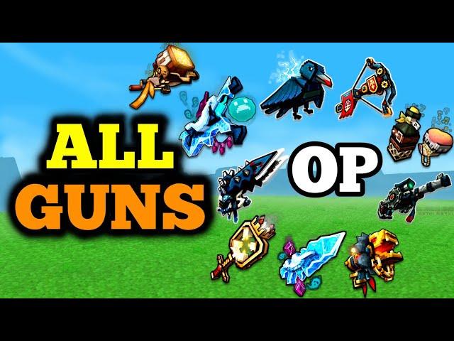 All New Weapons Review from 24.1 - Pixel Gun 3D