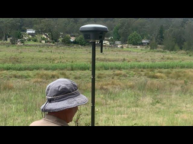 How I undertake an RTK GPS Survey for Future Road Design - Lower MacDonald, NSW, Australia