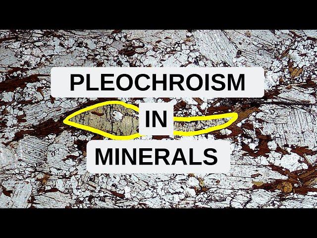 What is Pleochroism in Minerals? | Examples from Tourmaline under Microscope (PPL)