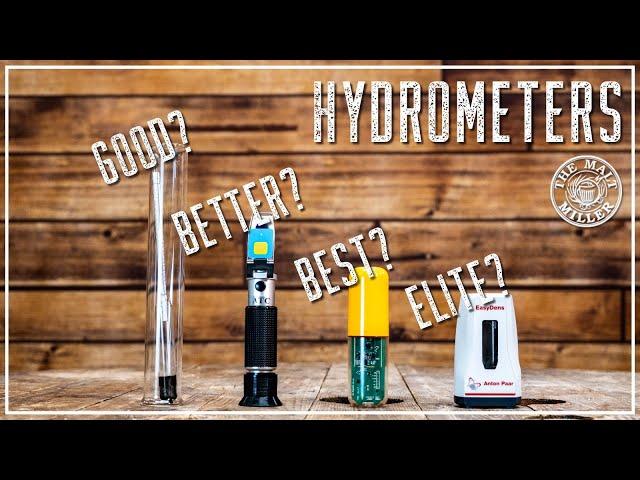 HOME BREW HYDROMETER COMPARISON  | THE MALT MILLER HOME BREWING CHAMPION