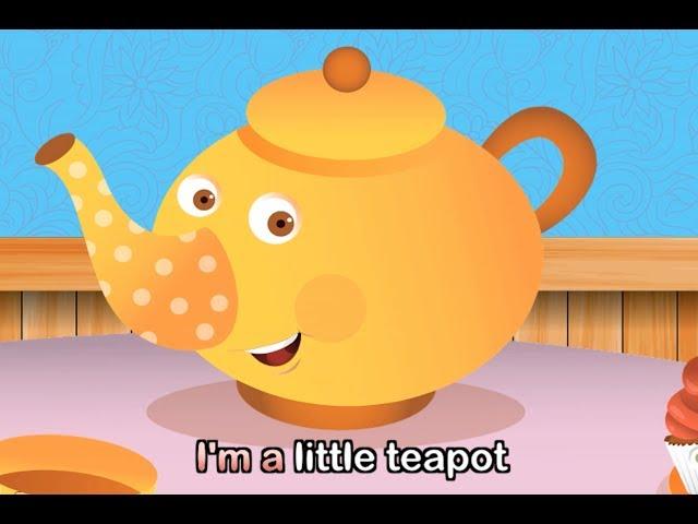 I'm A Little Teapot (with lyrics) - Nursery Rhymes by EFlashApps