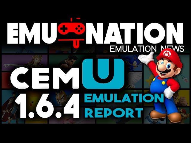 EMU-NATION: Wii-U Emulator - Cemu Version 1.6.4 Games!