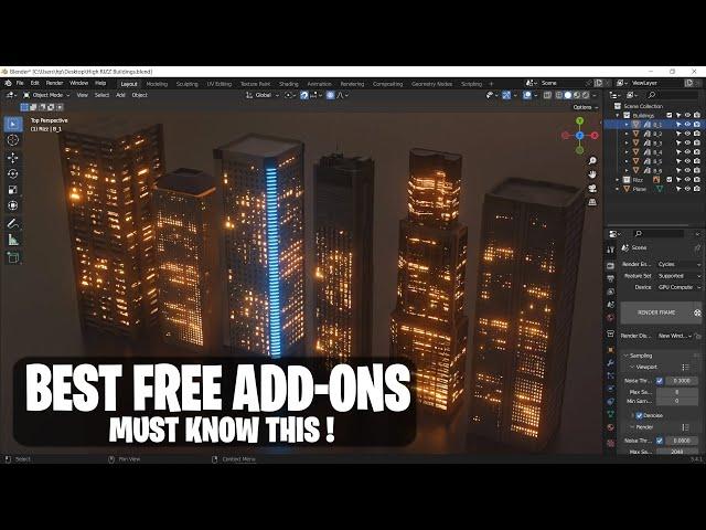 Blender Free Addons You Probably Missed!