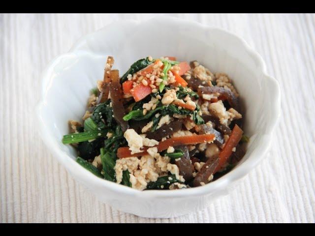 Shira-ae Recipe - Japanese Cooking 101