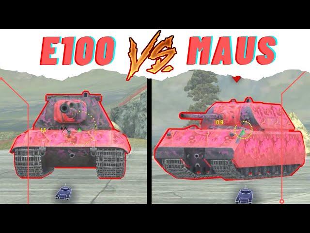 E100 vs MAUS! Who Will The FATHERLAND CHOOSE?