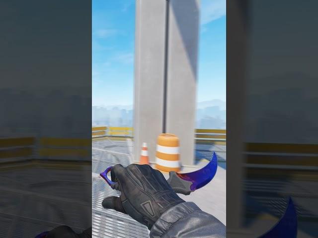 Karambit Marble Fade 6th Max FI 0.0078 float #counterstrike #csgo