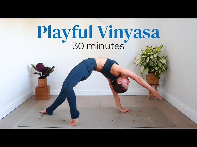 30 Min Creative + Challenging Yoga Flow with Charlie Follows