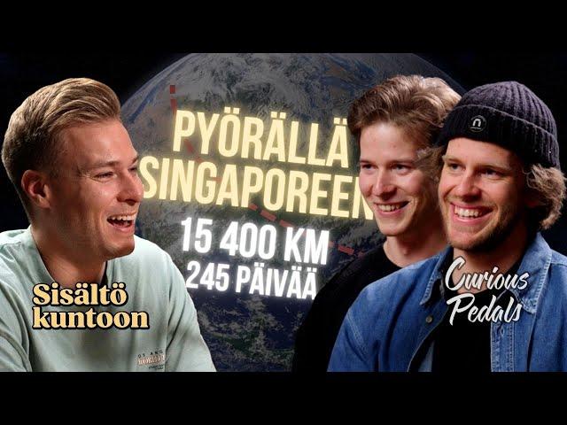 #18 Pyörällä Suomesta Singaporeen | Curious Pedals | Sisältö Kuntoon Podcast