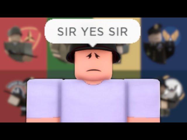 I Joined Every Roblox Army Division