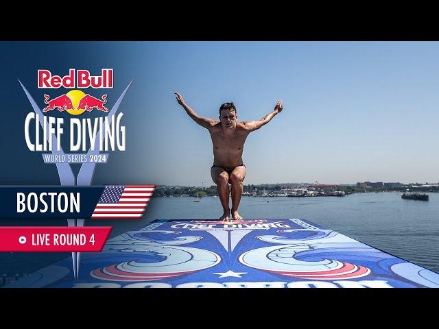 Cliff Diving in Boston, USA | ROUND 4 | Red Bull Cliff Diving World Series 2024