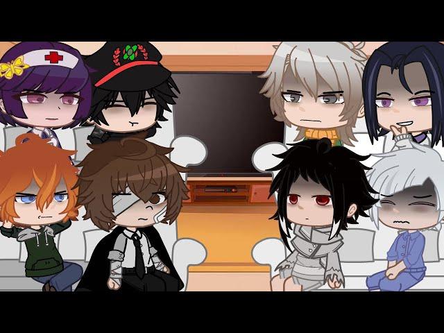 |PAST BSD реакция на будущее| Gacha Club | 1 часть | Nastik Meow