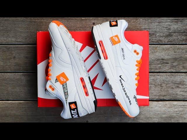 NIKE AIR MAX 1 SE JDI "JUST DO IT" | unboxing - overview & on-feet!!