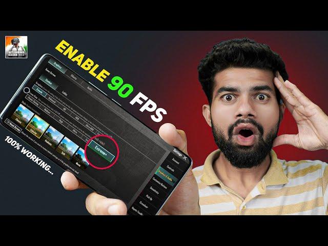 How to enable 90fps in bgmi | unlock 90fps/120fps in bgmi | 120fps pubg 