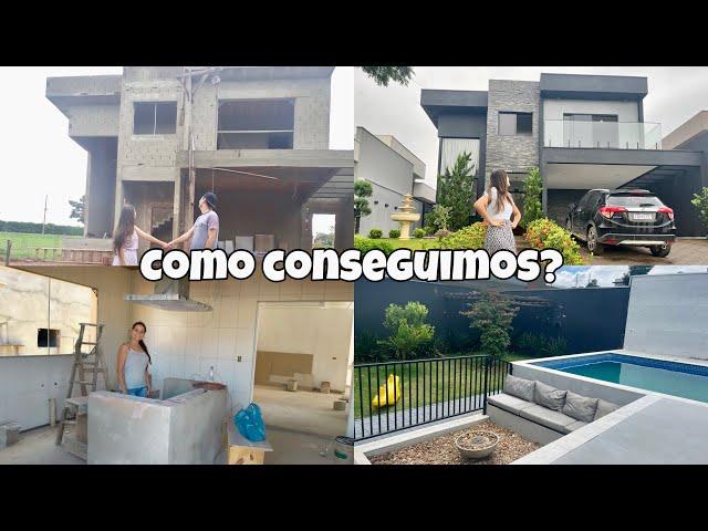 COMO CONSEGUIMOS CONSTRUIR UMA CASA GRANDE COM POUCO DINHEIRO