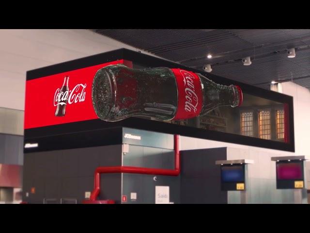 COCA-COLA'S REALITY BRIDGING 3D BILLBOARD