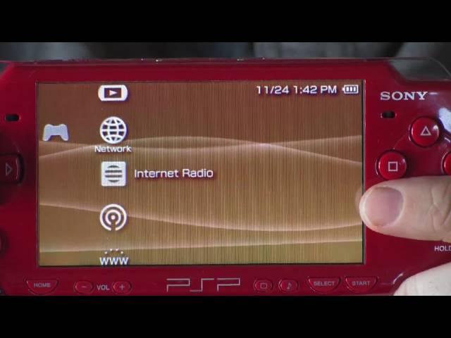 PSP Tutorial : How to Work PSP Internet Radio