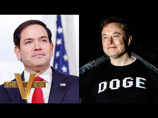 Musk, Rubio Clash In Front Of Trump Per Sources