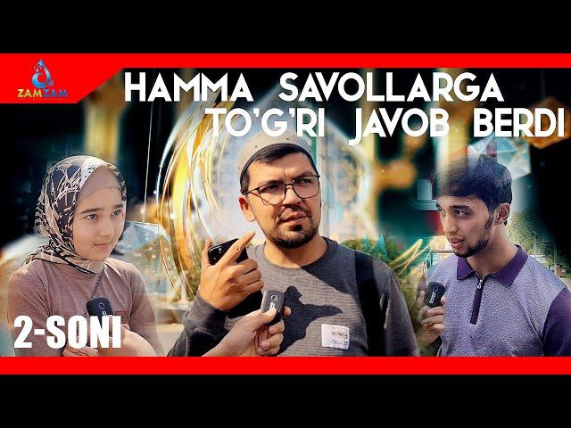 Islomdan savol  || javob ko'rsatuvi 2-soni