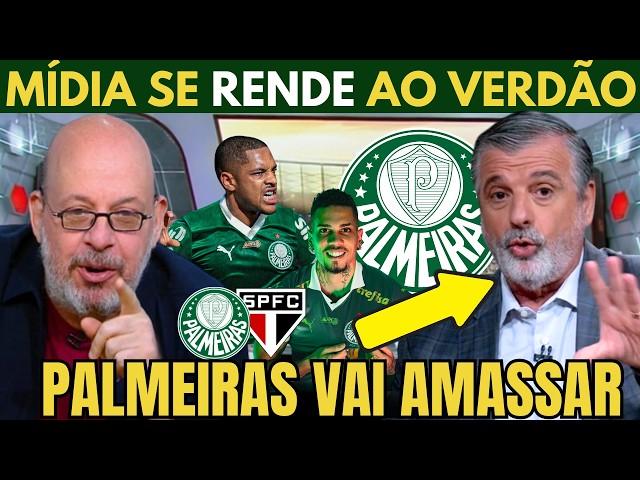 RUMO AO TETRA! MÍDIA SE RENDE "O PALMEIRAS TÁ COM A MÃO NA TAÇA!"