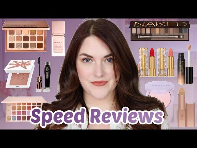 RANKING ALL OF THE MAKEUP I TRIED IN AUGUST | SPEED REVIEWS