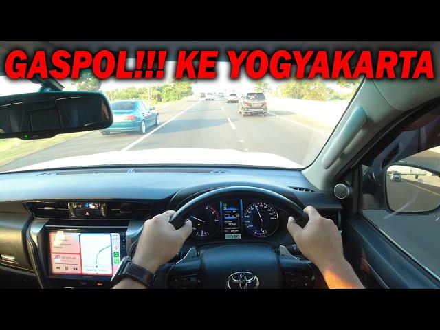 LIBURAN MENDADAK JAKARTA - YOGYAKARTA | ROAD TRIP - PART 1 | TOYOTA FORTUNER TRD SPORTIVO