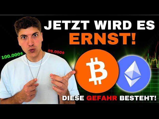 BITCOIN scheitert (vorerst)! Diese Bewegung wird EXTREM WICHTIG! ️ [Ethereum Analyse]