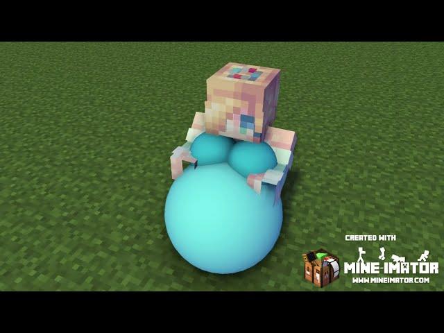 [1,500 special] Request to Mama Isabelle | Minecraft Vore Animation