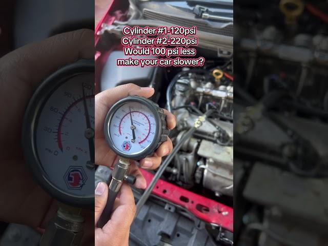 Compression test #automobile #problemfix #carparts #mechanic #automechanic #mechaniclife #fy#fyp#car