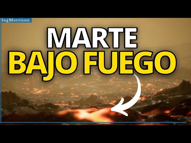 EMERGENCIA EN EL PLANETA MARTE fuego en marte DESCUBRIMIENTO ROVER CURIOSITY tormenta solar extrema