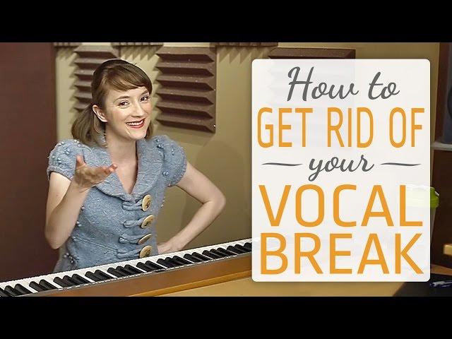 How to get rid of your vocal break - singing exercises